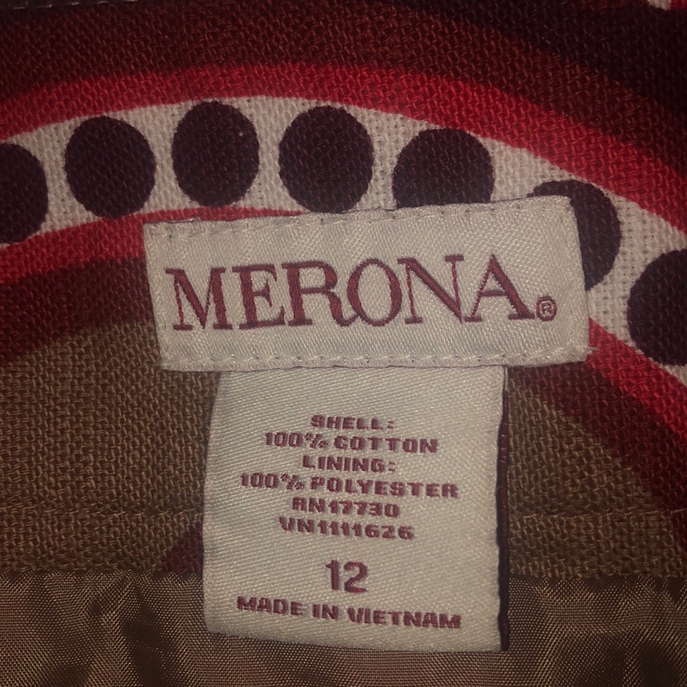 Merona Skirt with pockets and side zipper - Picture 2 of 6